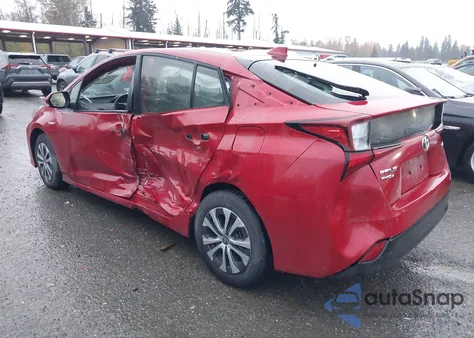 2021 Toyota Prius Le Awd-E из США, поврежденный, VIN JTDL9MFU3M3030831